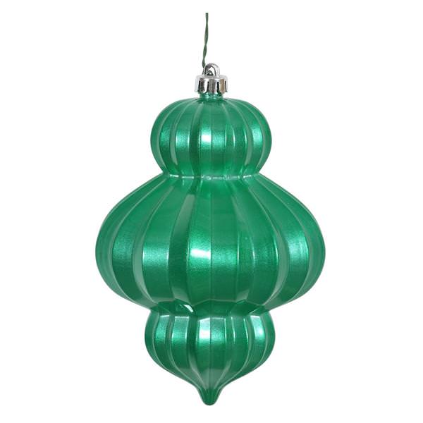 6" Seafoam Candy Lantern Ornament (3 pack)
