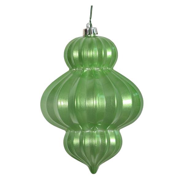 6" Celadon Candy Lantern Ornament (3 pack)