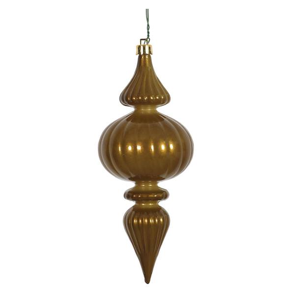 7" Olive Candy Finial Ornament (6 pack)