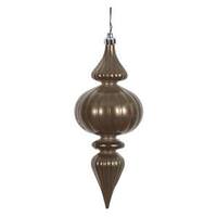 Vickerman 7" Pewter Candy Finial Ornament (6 pack)