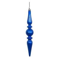 Vickerman 9" Blue Candy Finial Drop Ornament (6 pack)