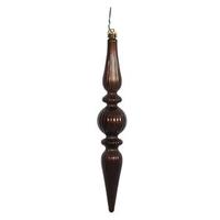 Vickerman 9" Chocolate Candy Finial Drop Ornament (6 pack)