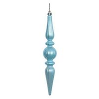 Vickerman 9" Baby Blue Candy Finial Drop Ornament (6 pack)