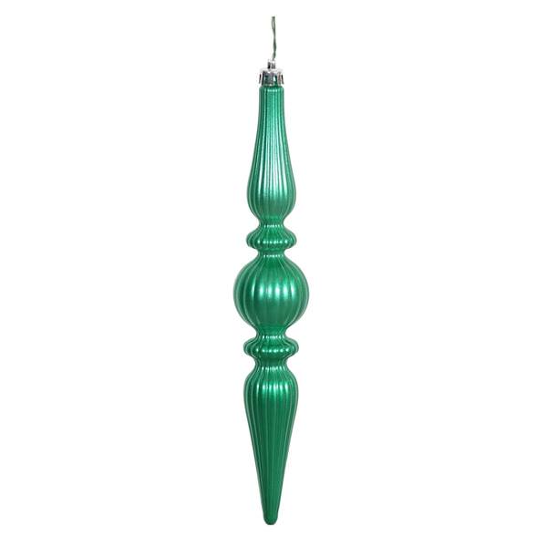 9" Seafoam Candy Finial Drop Ornament (6 pack)
