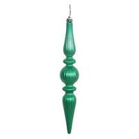 Vickerman 9" Seafoam Candy Finial Drop Ornament (6 pack)