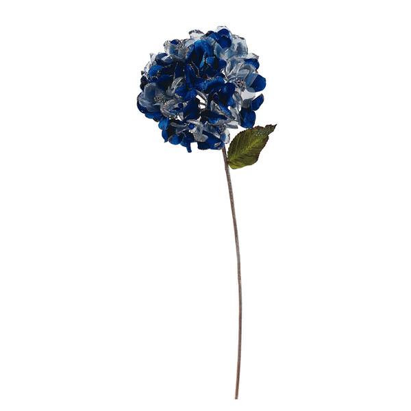 29" Blue Velvet Hydrangea 7" Flower Pick