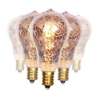 Vickerman 7 watt 120 volt PS40 Intermediate Screw Base Gold (5 pack)