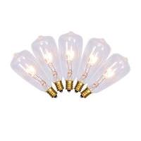 Vickerman 10 Light 10' Green Wire ST30 Clear Patio Set with 12" Spacing