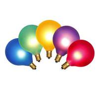 Vickerman G50 Candelabra Screw Base Multi-Color (5 pack)