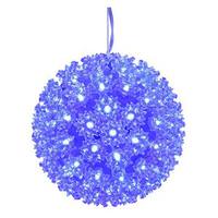 View 6" 50 Light Blue Starlight Sphere LED Christmas Light