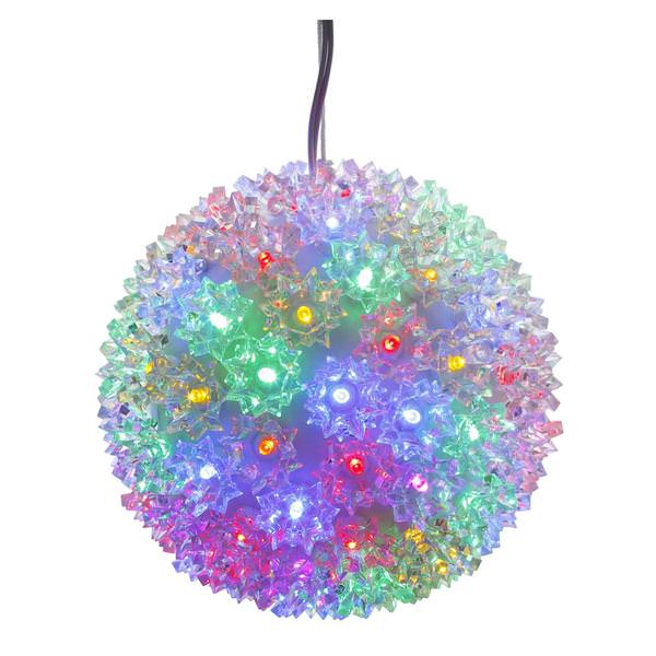 10" 150 Light Multi-Color Starlight Sphere LED Christmas Light