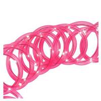 Vickerman 18' Pink LED Mesh Rope Garland