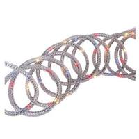 Vickerman 18' Red / White / Blue LED Mesh Rope Garland