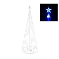 Vickerman 4' x 24" Light Show Tree 152 Blue LED Lights