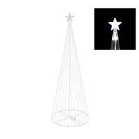 9' Light Show Tree 344 Cool White LED Lights