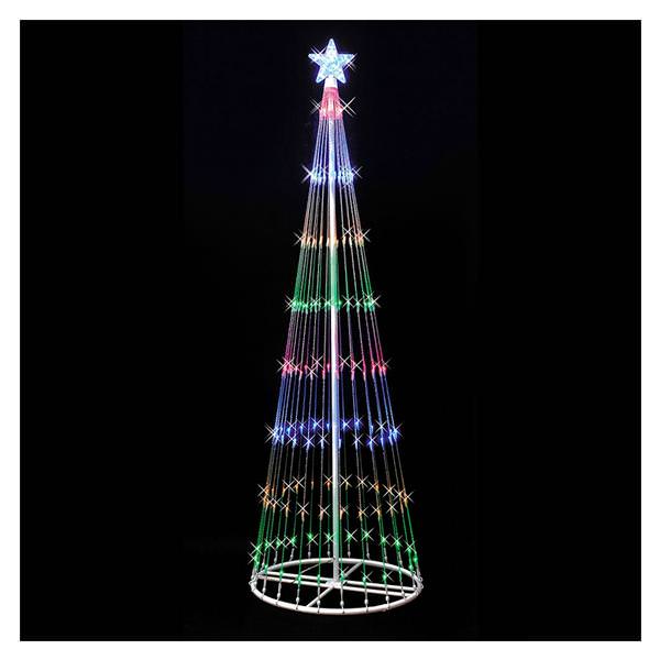 12' x 40" Light Show Tree 440 Multi-Color Lights