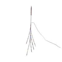 View 36" Artificial Multi-Color Twig Electric Wide Angle LED Lighted Branch (60 Multi-Color Lights)