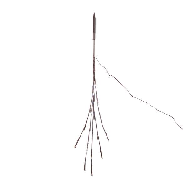 36" Artificial Cool White Twig Electric Wide Angle LED Lighted Branch (60 Cool White Lights)