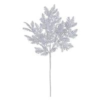 Vickerman 22" White Glitter Cypress Spray (12 pack)