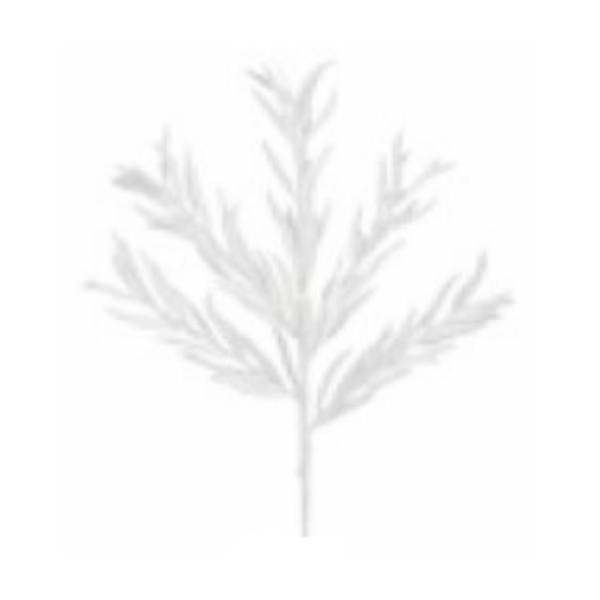 22" White Glitter Heather Spray (12 pack)
