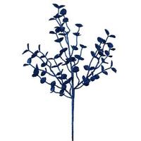Vickerman 22" Blue Glitter Eucalyptus Spray (12 pack)