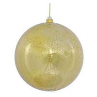 Vickerman 10" Gold Shiny Mercury Ball Ornament