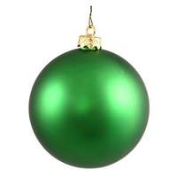 Vickerman 2.4" Green Matte Ball Ornament (24 pack)