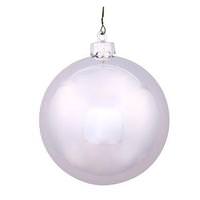 Vickerman 2.4" Silver Shiny Ball Ornament (24 pack)