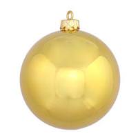 View 2.4" Gold Shiny Ball Ornament (24 pack)