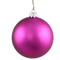 Vickerman 2.4" Magenta Matte Ball Ornament (24 pack)