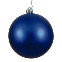 Vickerman 2.4" Cobalt Blue Matte Ball Ornament (24 pack)