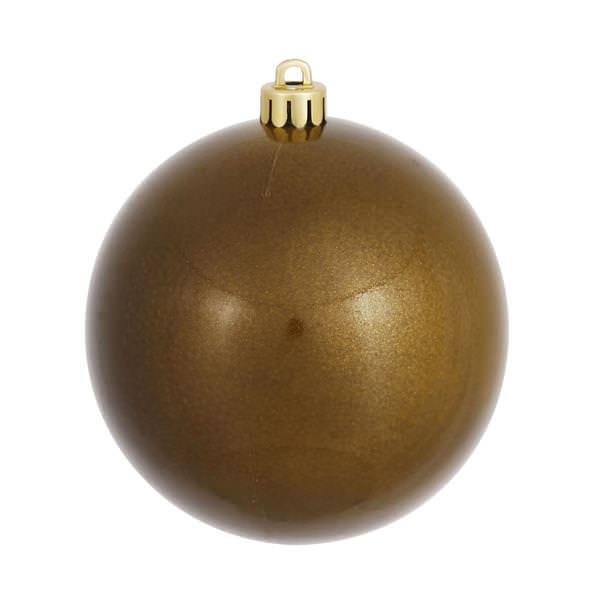 3" Olive Candy Ball Ornament (12 pack)