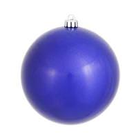 Vickerman 3" Cobalt Candy Ball Ornament (12 pack)