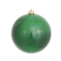 Vickerman 3" Emerald Candy Ball Ornament (12 pack)