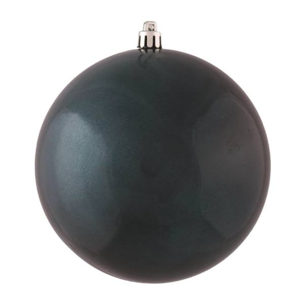 4" Sea Blue Candy Ball Ornament (6 pack)