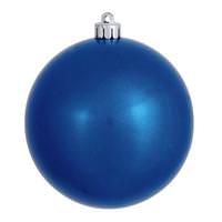 Vickerman 4.75" Blue Candy Ball Ornament