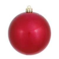 Vickerman 4.75" Wine Candy Ball Ornaments (4 pack)