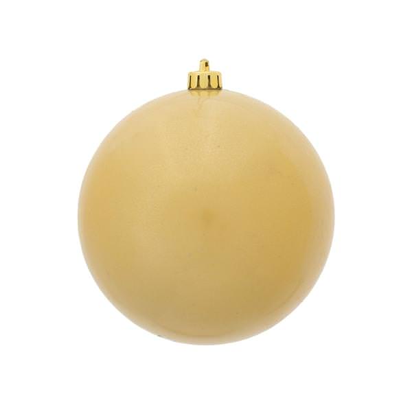 4.75" Champagne Candy Ball Ornament (4 pack)