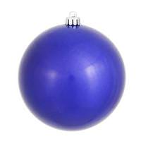 View 6" Cobalt Blue Candy Ball Ornament (4 pack)