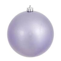 Vickerman 6" Lavender Candy Ball Ornament (4 pack)