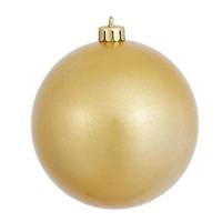 View 10" Gold Candy Ball Ornament