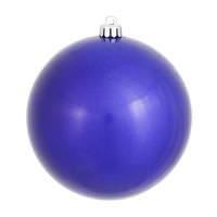 Vickerman 10" Cobalt Blue Candy Ball Ornament
