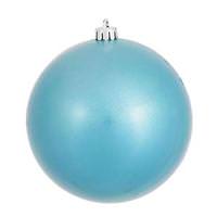 Vickerman 12" Turquoise Candy Ball Ornament