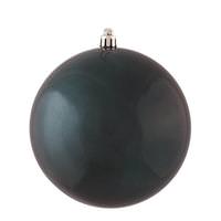 Vickerman 12" Sea Blue Candy Ball Christmas Ornament