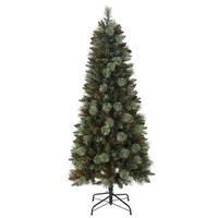 Vickerman 5' x 28" Artificial Reno Mixed Pine Tree
