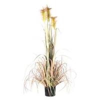 Vickerman 5' Artificial Brown Reed Grass with Pot