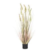 Vickerman 4' Artificial Grain Grass with Pot