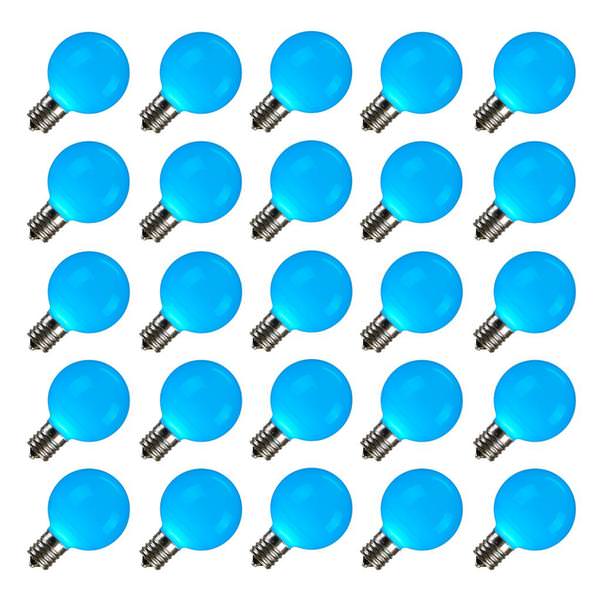 .96 watt G50 Teal Ceramic LED Intermediate Screw Base (25 pack)