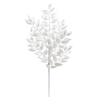 Vickerman 22" White Glitter Honey Locust Spray (6 pack)