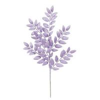 View 22" Purple Glitter Honey Locust Spray (6 pack)